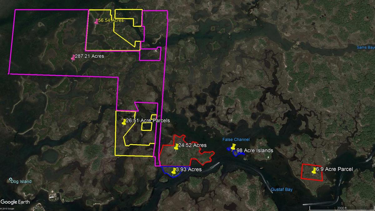 Citrus County Islands 401± acre tract