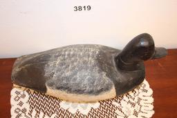 Antique Lesser Scaup Drake Decoy