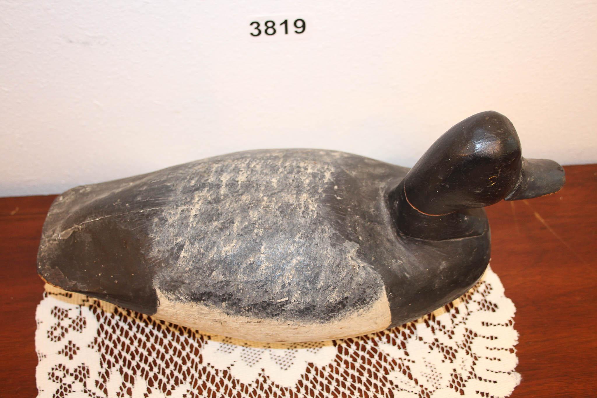 Antique Lesser Scaup Drake Decoy
