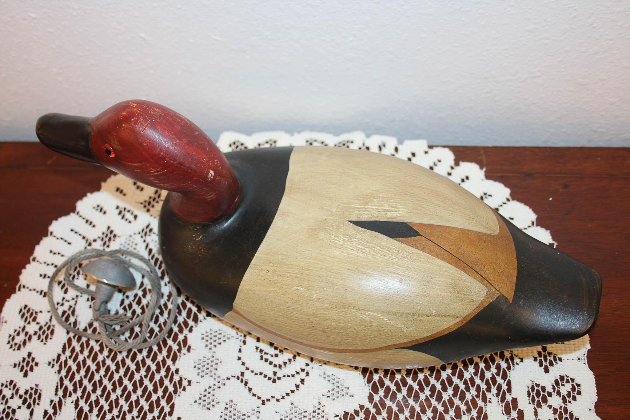Canvaseback Drake Duck Decoy