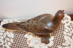 Lloyd Johnson Dove Carving