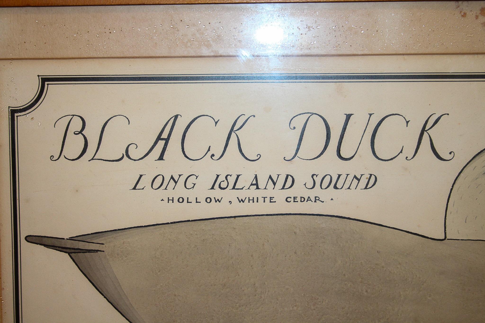 Decoy duck print by Joel Barber