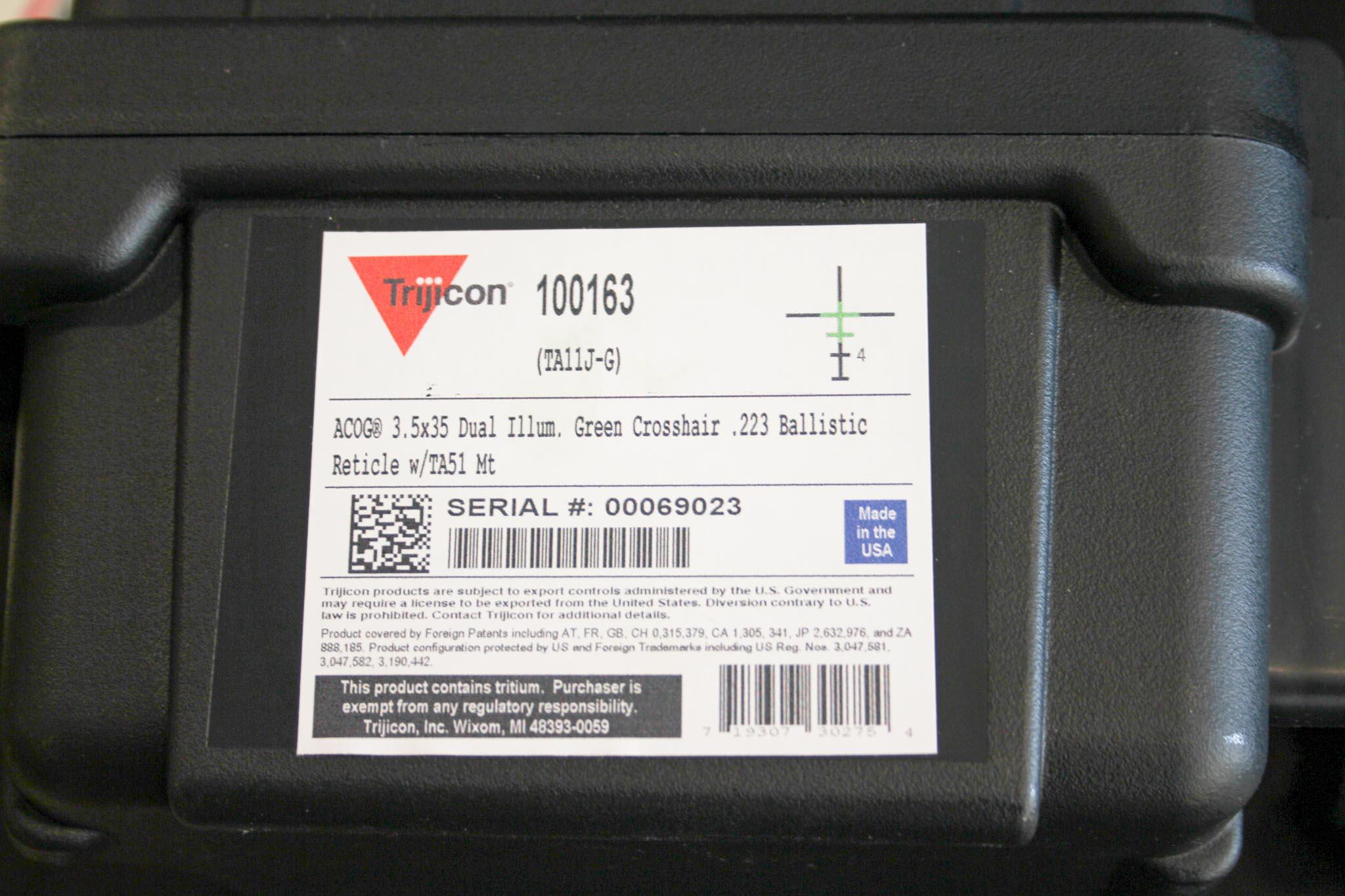 Trijicon Combat Optical Gunsight