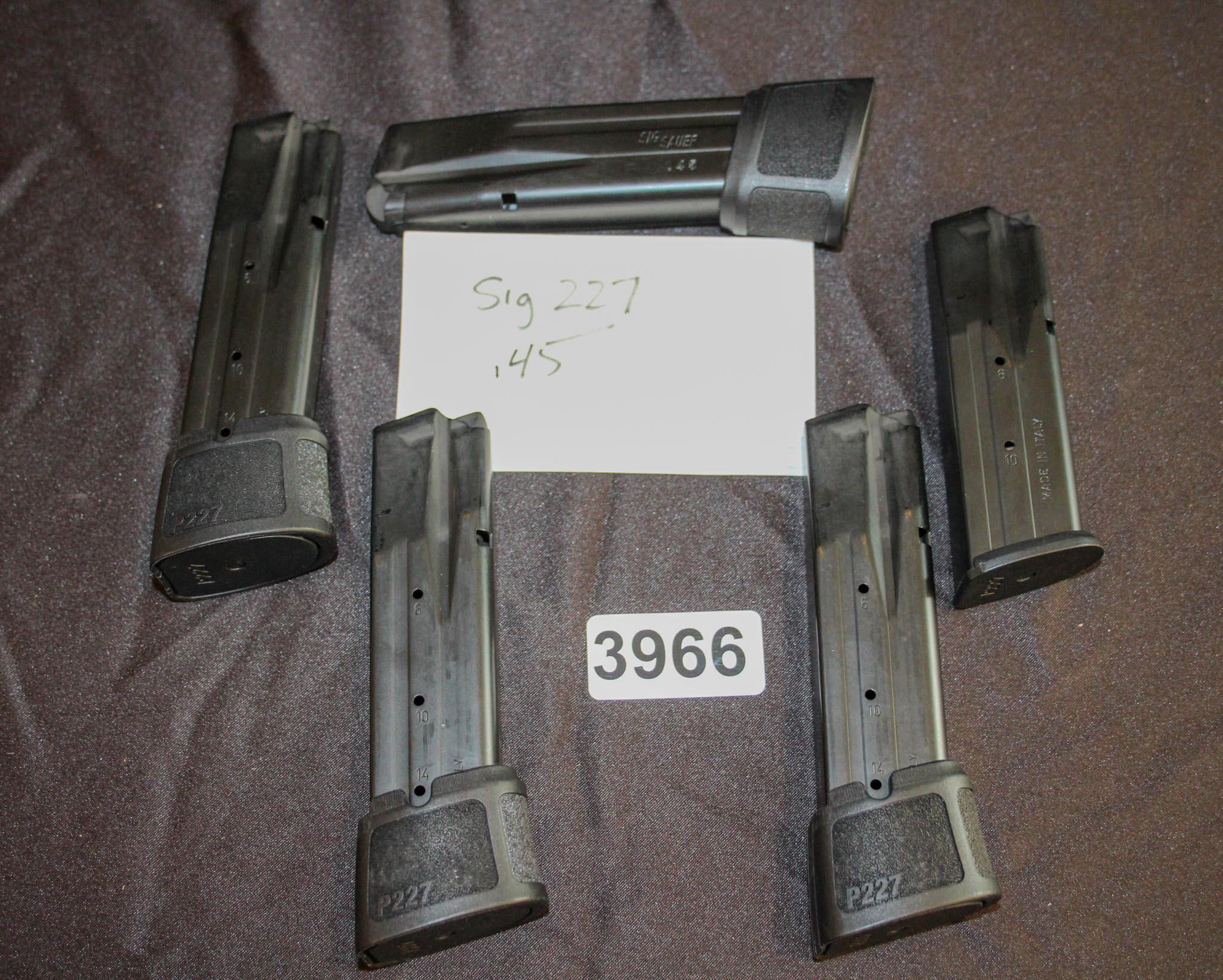 5 - Sig 227 .45 ACP Mags