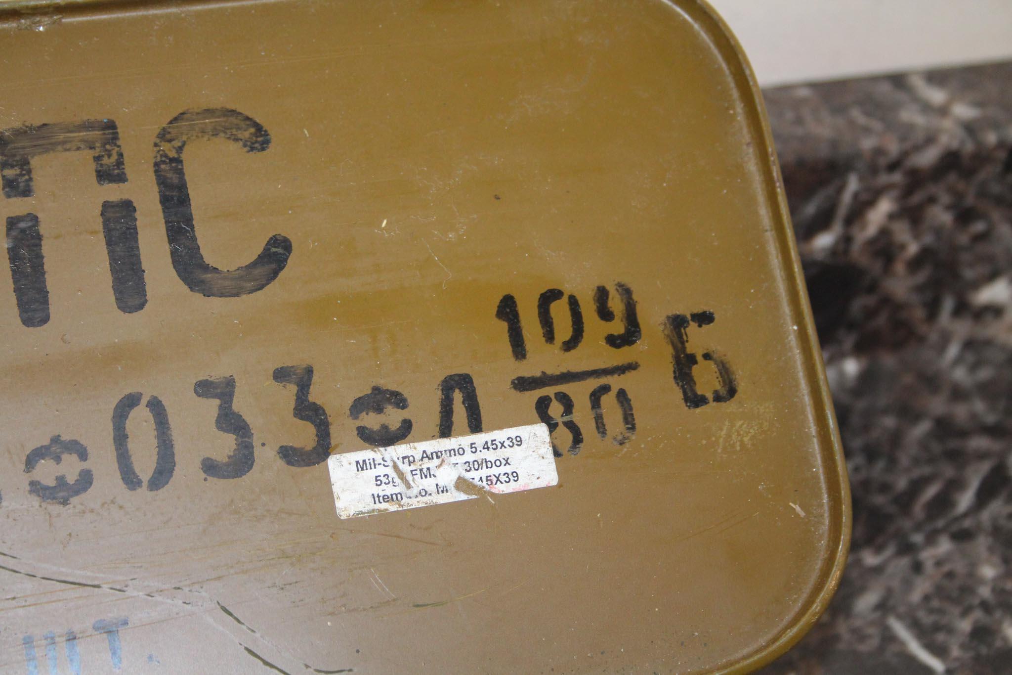 545x39mm Surplus Soviet Ammo In Can