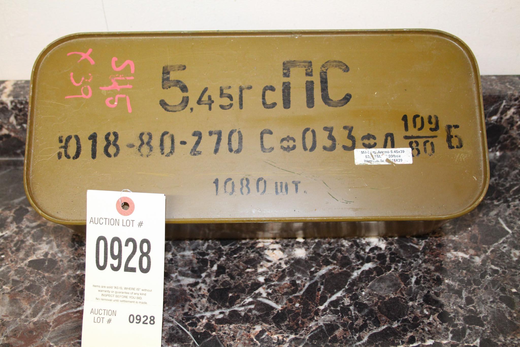 545x39mm Surplus Soviet Ammo In Can