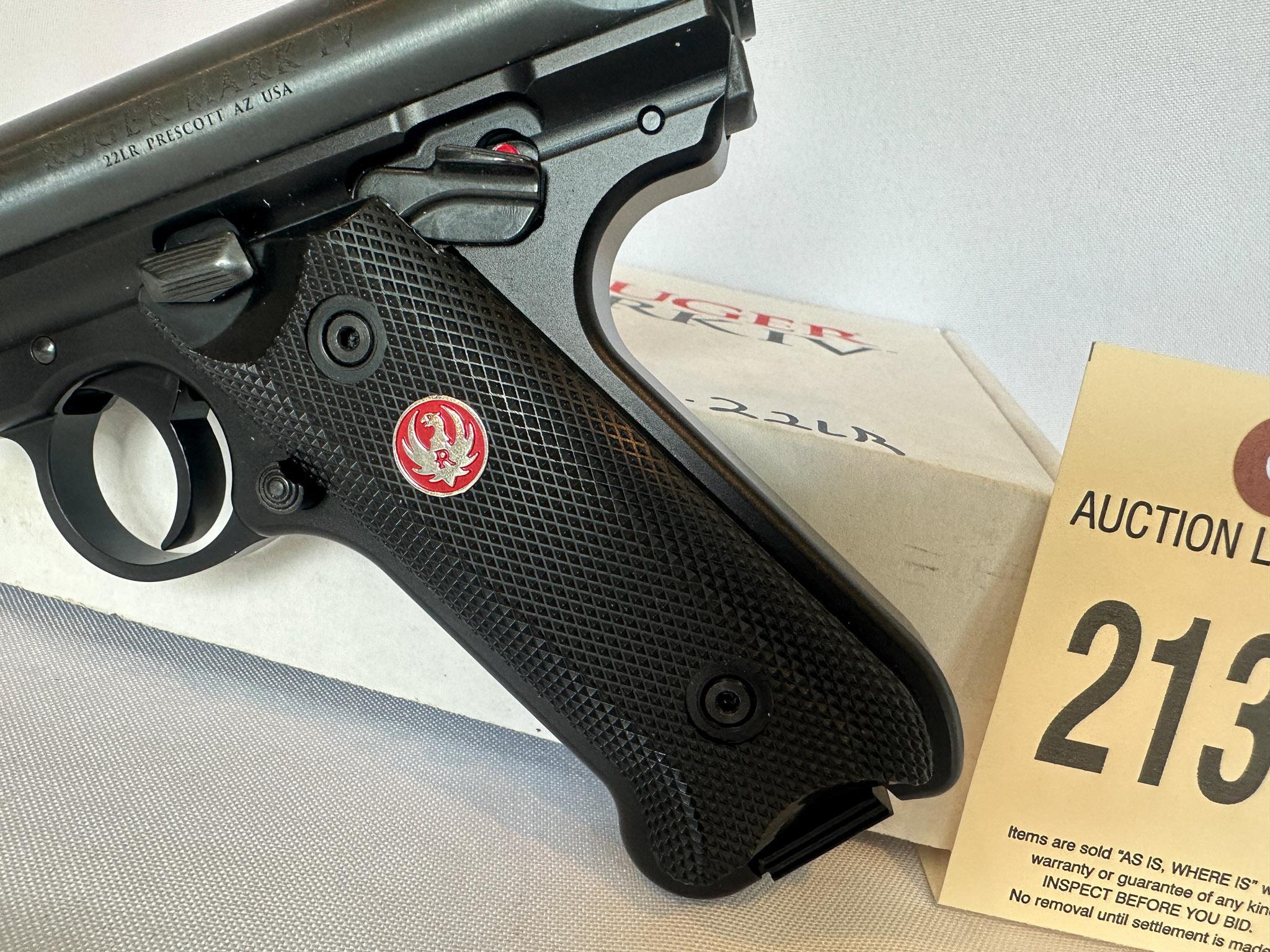 Ruger Mark IV Target Pistol
