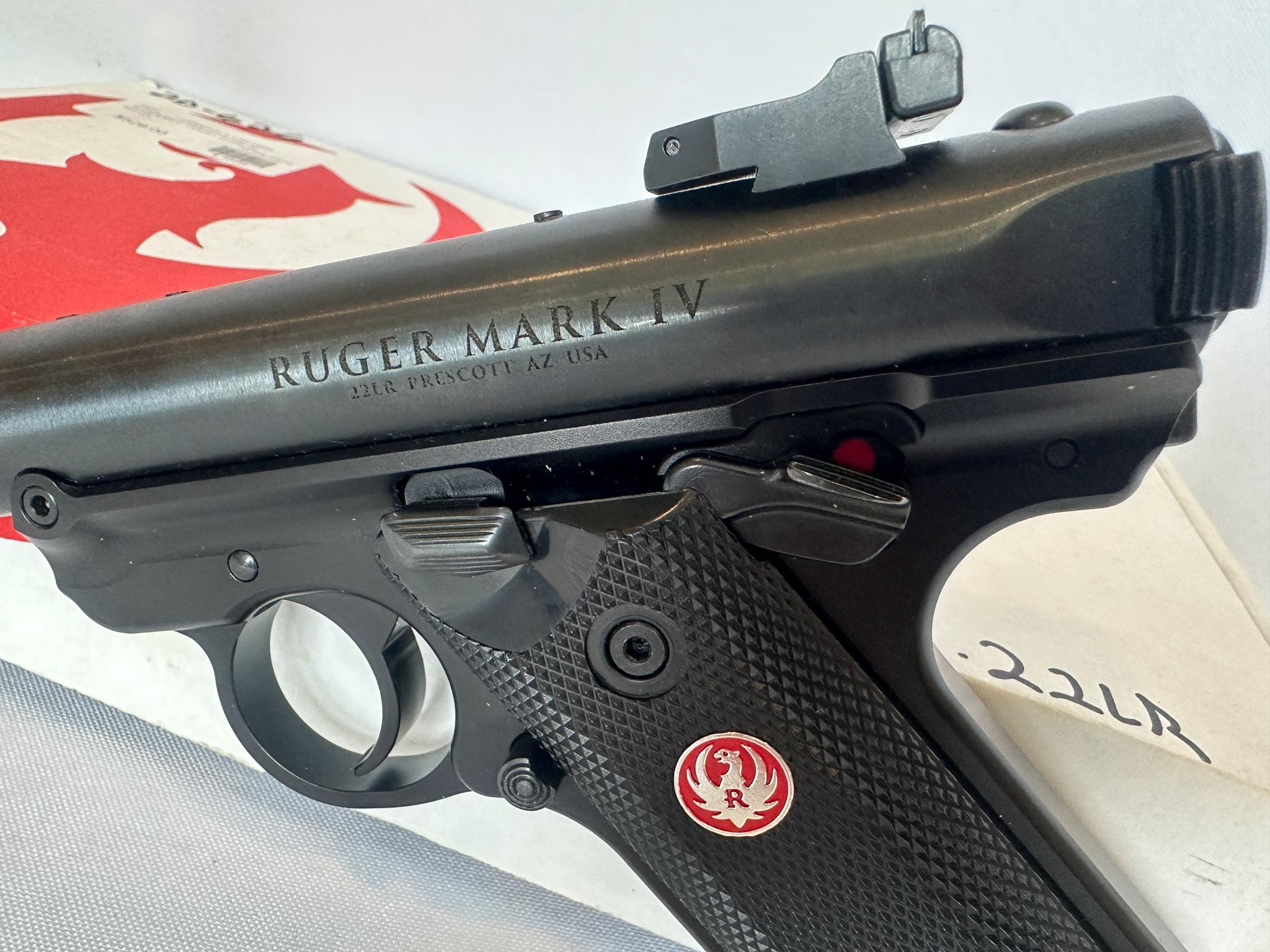 Ruger Mark IV Target Pistol