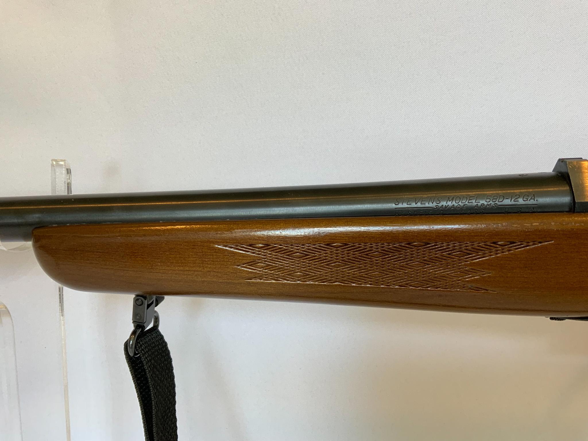 Stevens Model 58D Shotgun