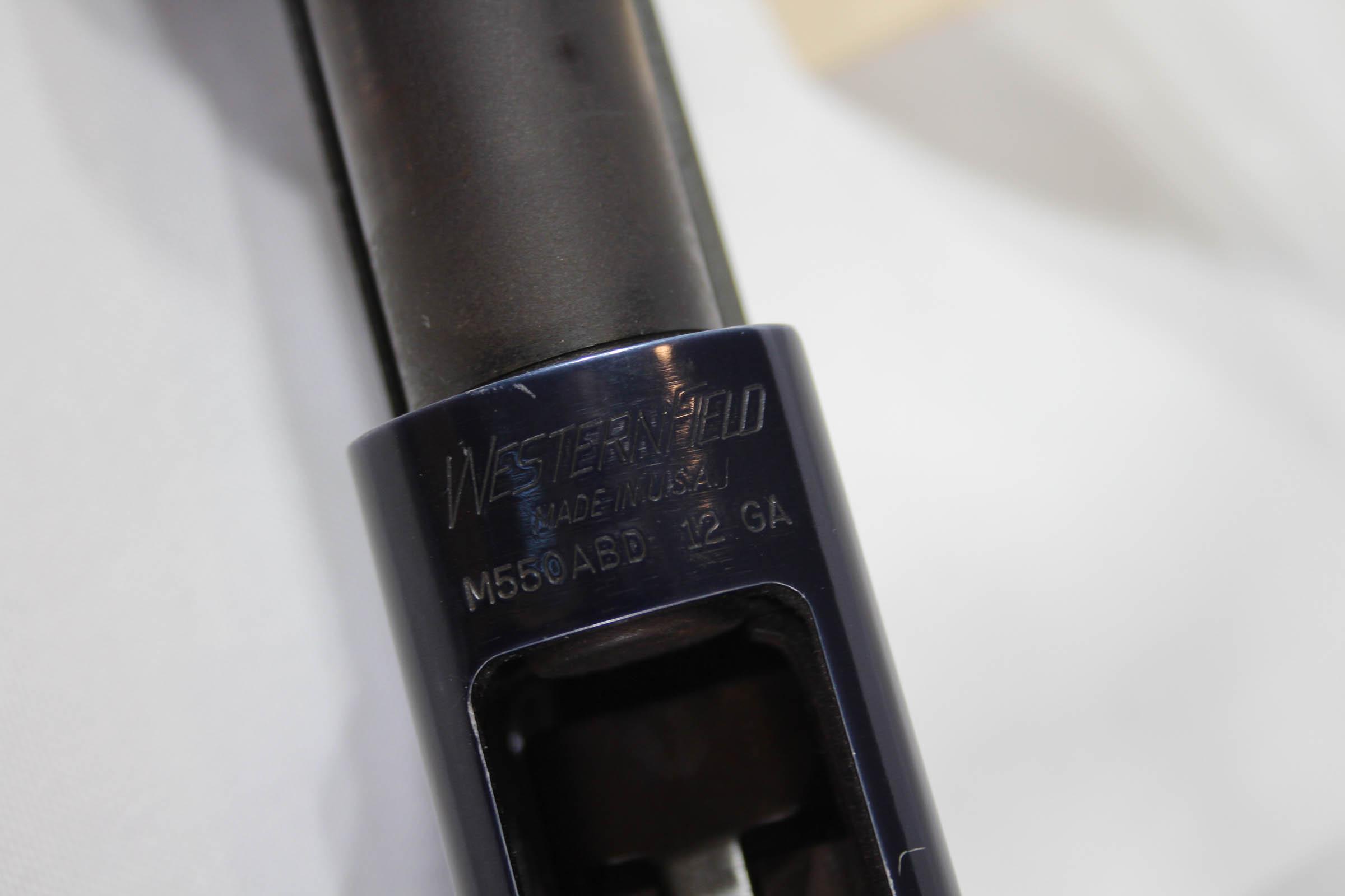 Montgomery Wards Western Field 550 BD 12 GA Shotgun