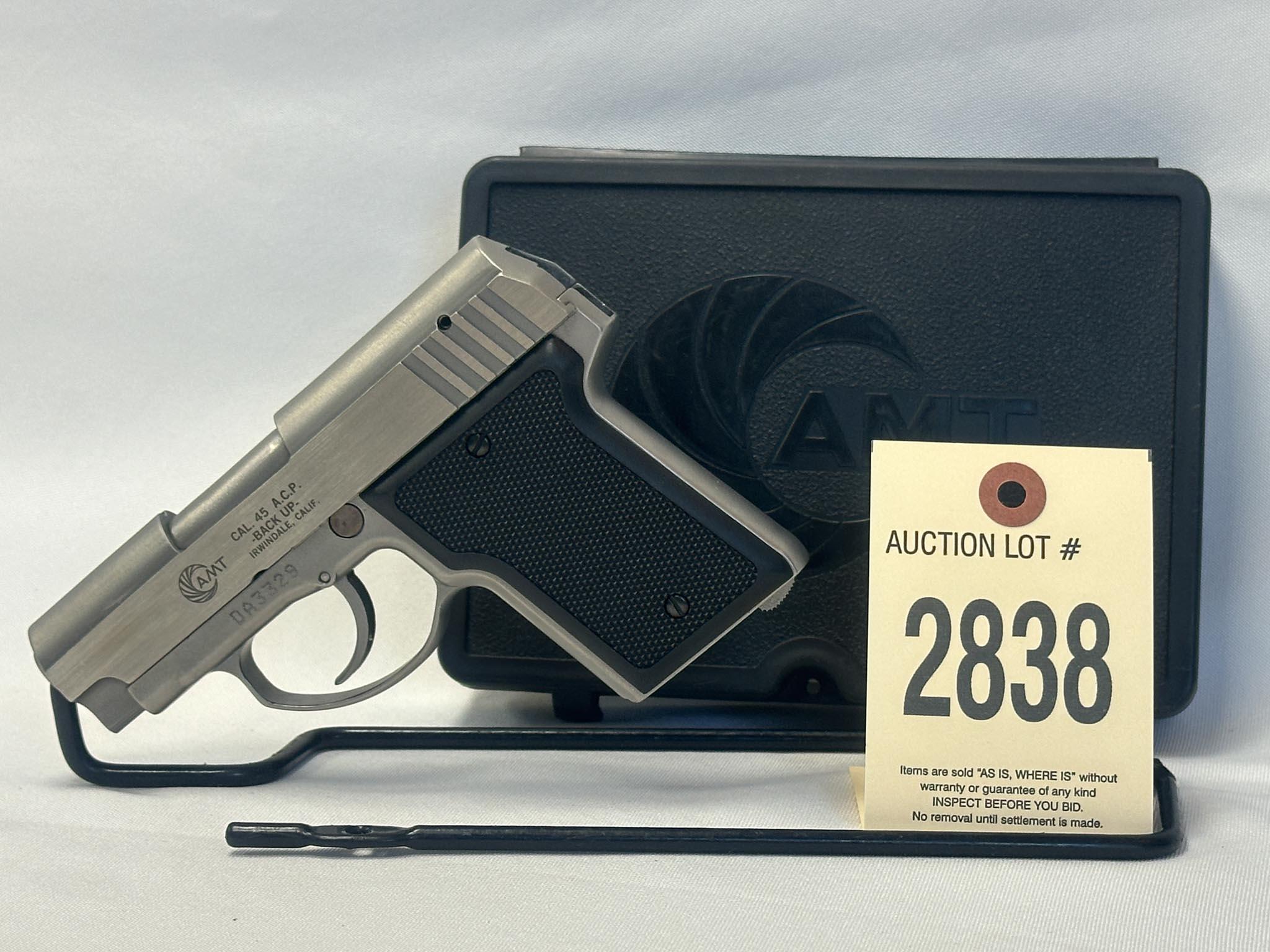 AMT Back Up Pistol