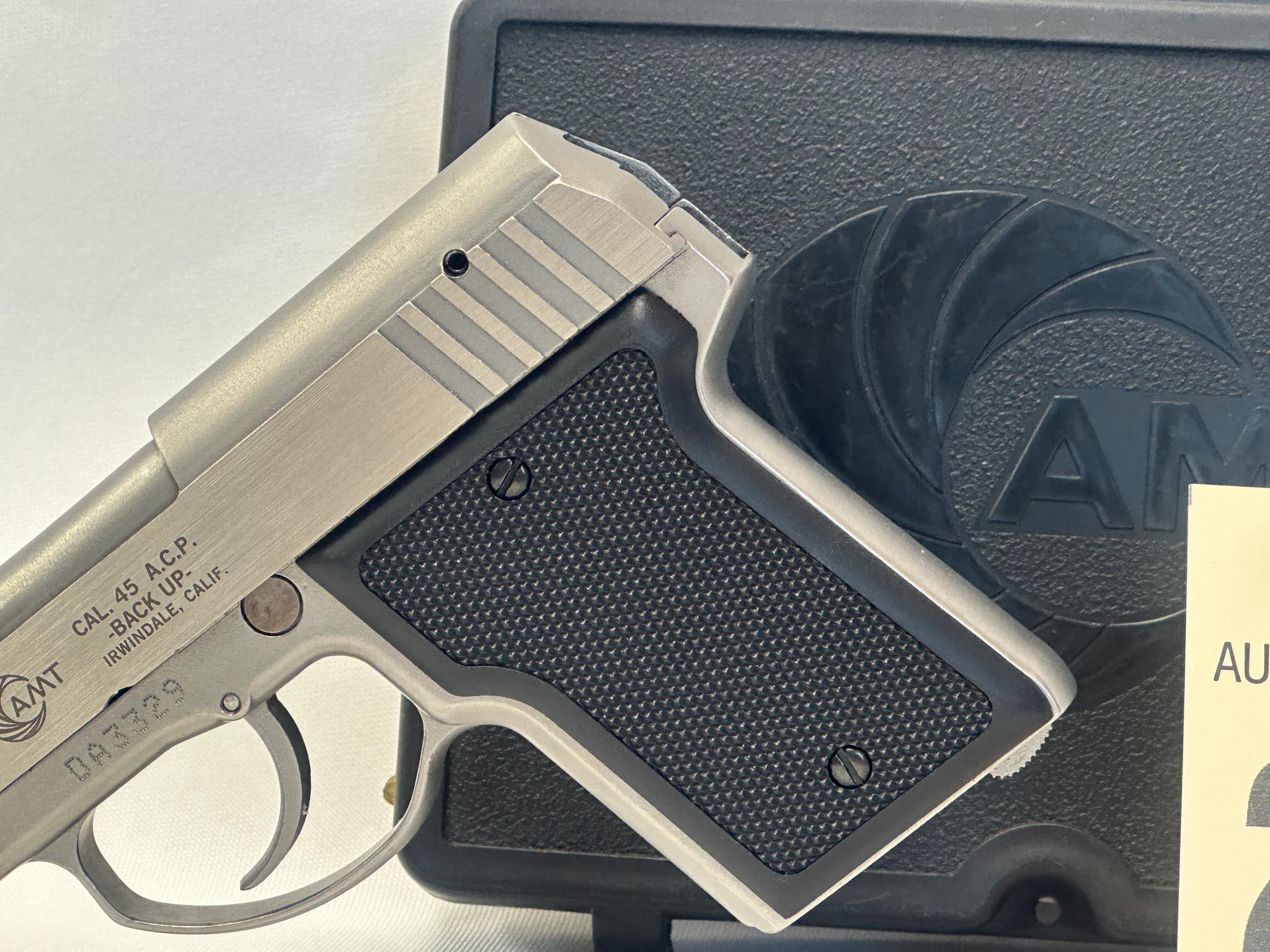 AMT Back Up Pistol