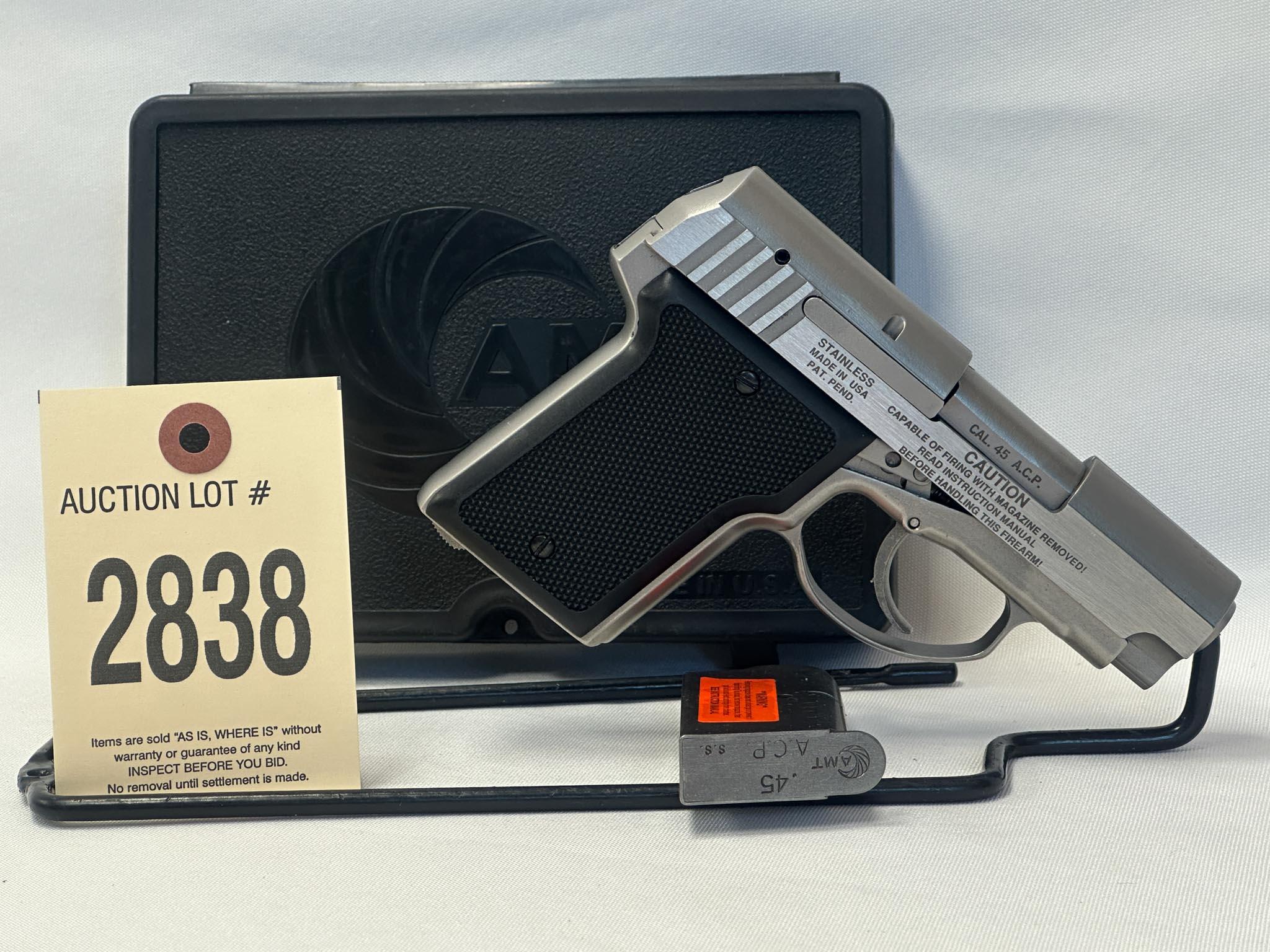 AMT Back Up Pistol