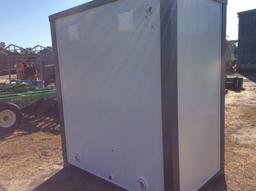 PORTABLE TOILET W/ 2 STALLS