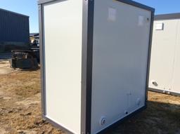 PORTABLE TOILET W/ 2 STALLS