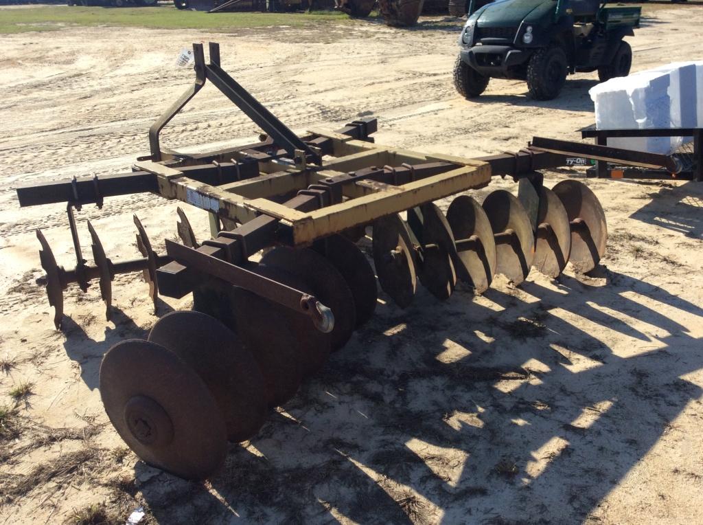 (187)KING KUTTER 7' DISC HARROW