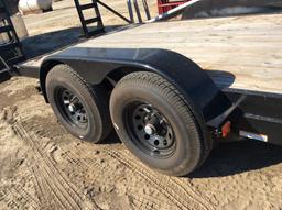 (124)2021 7 X 20 T.A. EQUIPMENT TRAILER