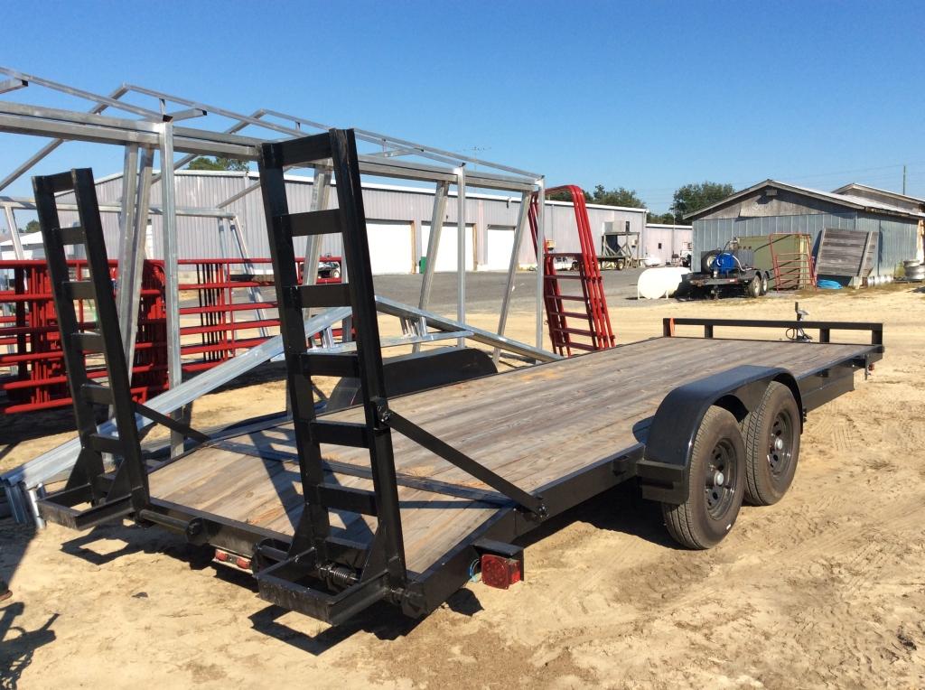 (124)2021 7 X 20 T.A. EQUIPMENT TRAILER
