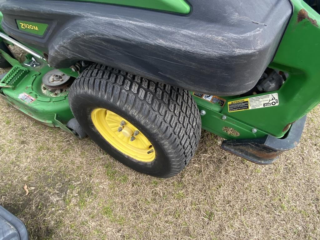 (3)JOHN DEERE X920M ZERO TURN MOWER