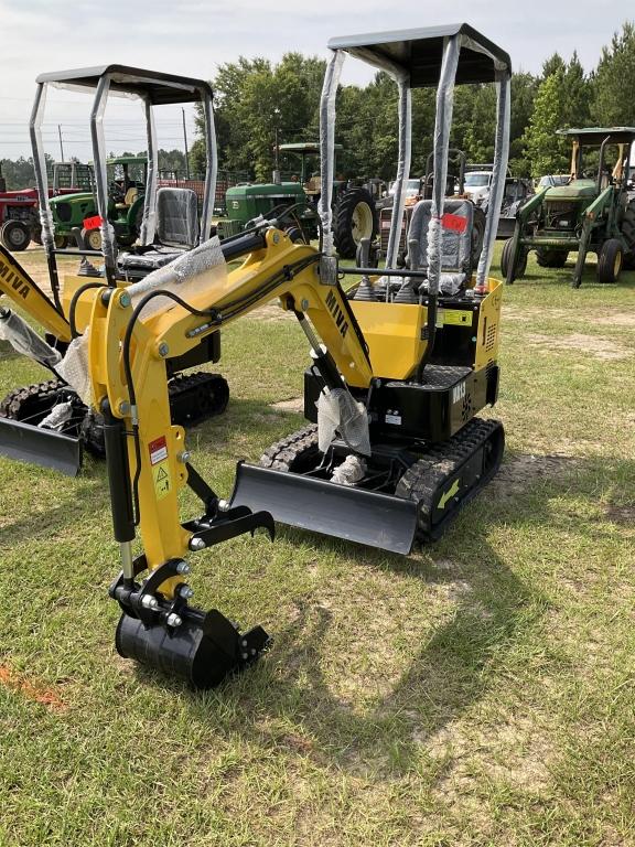 (67)UNUSED MIVA VA13 MINI EXCAVATOR