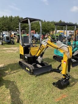 (67)UNUSED MIVA VA13 MINI EXCAVATOR