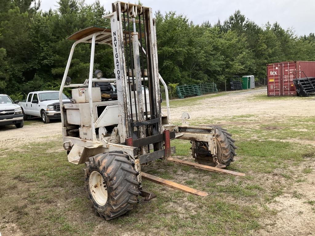 (113)NAVIGATOR RT5000 PIGGY BACK FORKLIFT