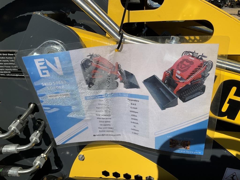 (141)UNUSED EGN EG360 SKID STEER LOADER