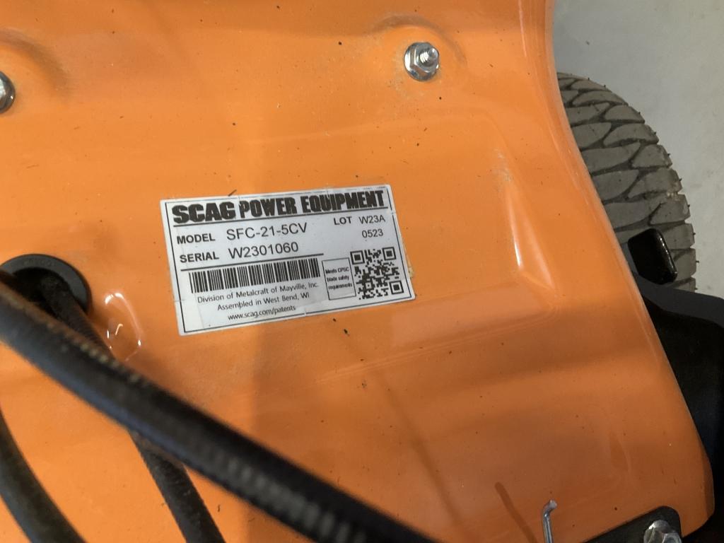 (52)SCAG 21" WALK BEHIND MOWER