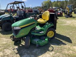 (63)JOHN DEERE X584 RIDING MOWER W/ BAGGER