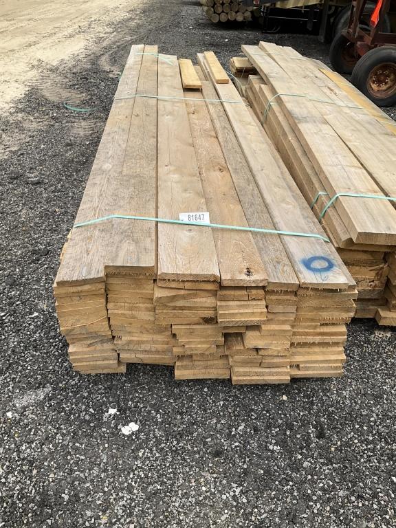 BUNDLE OF CYPRESS BOARDS