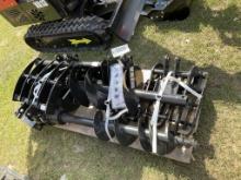 UNUSED LOT OF MINI EXCAVATOR ATTACHMENTS