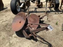 2 DISC PLOW W/ TAIL WHEEL