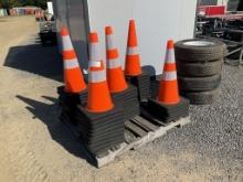 UNUSED GREATBEAR TRAFFIC CONES - 50QTY.