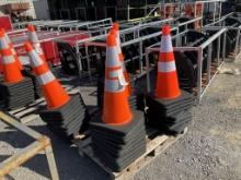 UNUSED GREATBEAR TRAFFIC CONES - 50QTY.