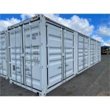 40' HC CONTAINER W/ 4 SIDE DOORS