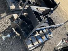 UNUSED JCT SKID STEER AUGER W/ 12"&18" BITS