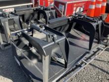 UNUSED JCT 72" SKID STEER BUCKET GRAPPLE