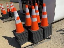 UNUSED GREATBEAR TRAFFIC CONES - 50QTY.