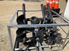 UNUSED GREATBEAR SKID STEER AUGER W/ 3 BITS