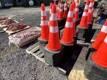 UNUSED TRAFFIC CONES - 50QTY.