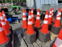 UNUSED TRAFFIC CONES - 50QTY.