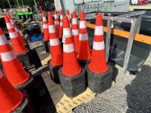 UNUSED TRAFFIC CONES - 50QTY.