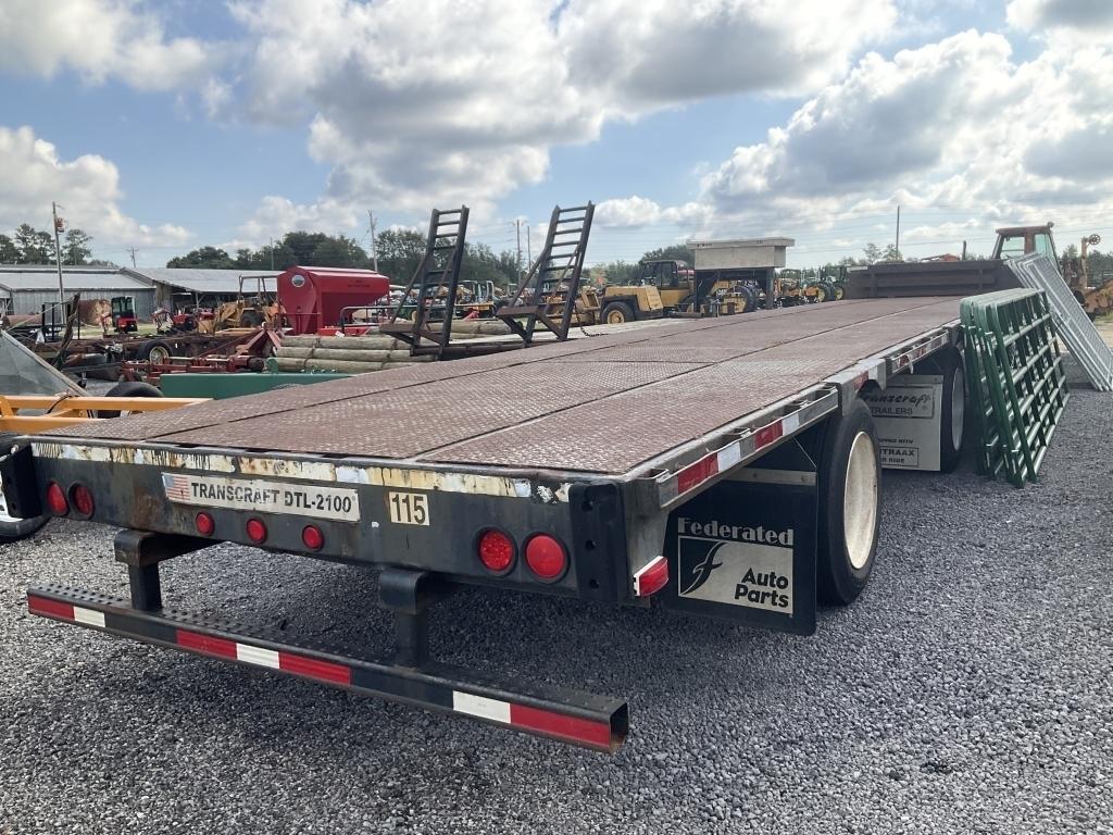 (865)2004 TRANSCRAFT 53' STEP DECK TRAILER