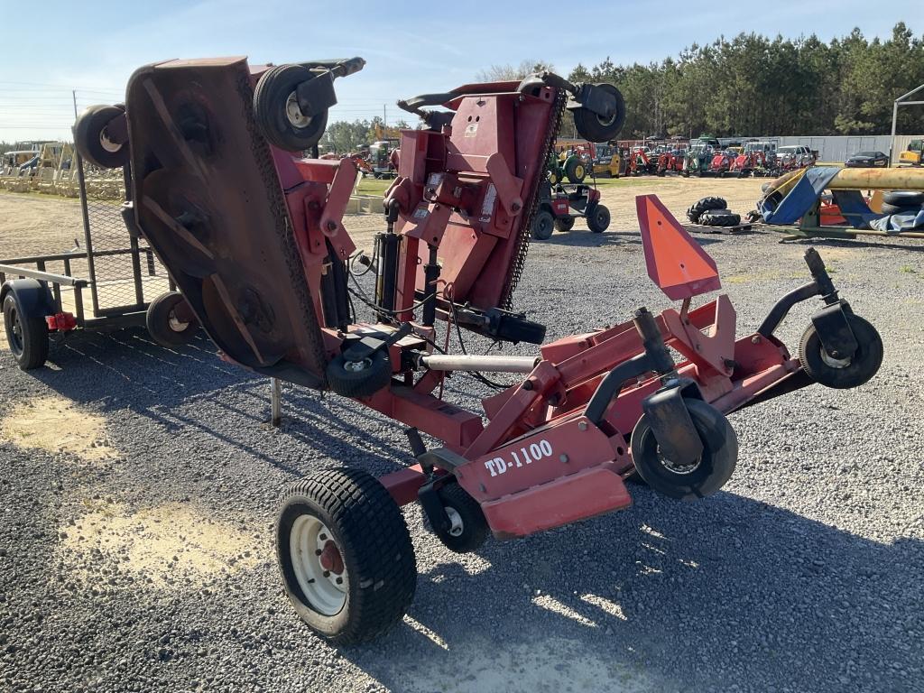 (789)BUSH HOG TD11 11' FINISH MOWER