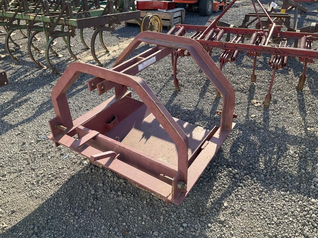 (536)3PT HITCH DIRT SCOOP