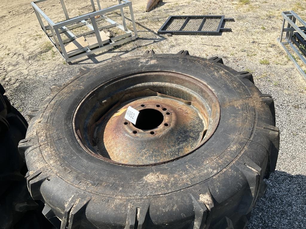 (1273) - (4) 11-24.5 PIVOT IRRIGATION TIRES