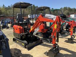 (194)UNUSED AGT NT18K MINI EXCAVATOR