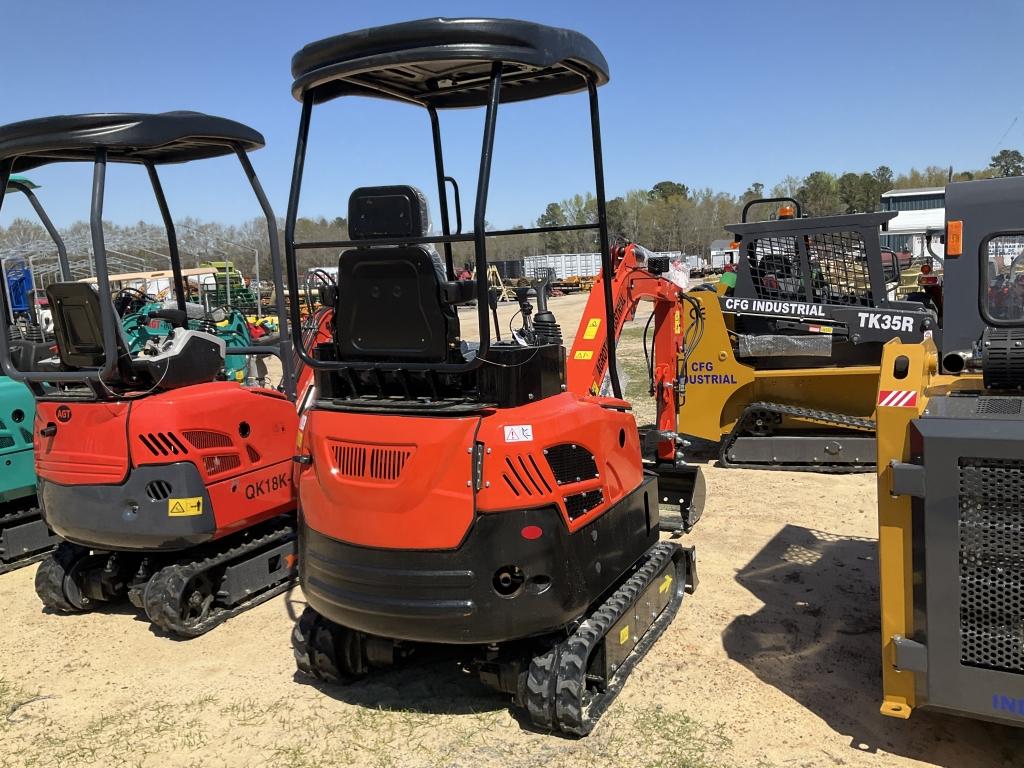(194)UNUSED AGT NT18K MINI EXCAVATOR