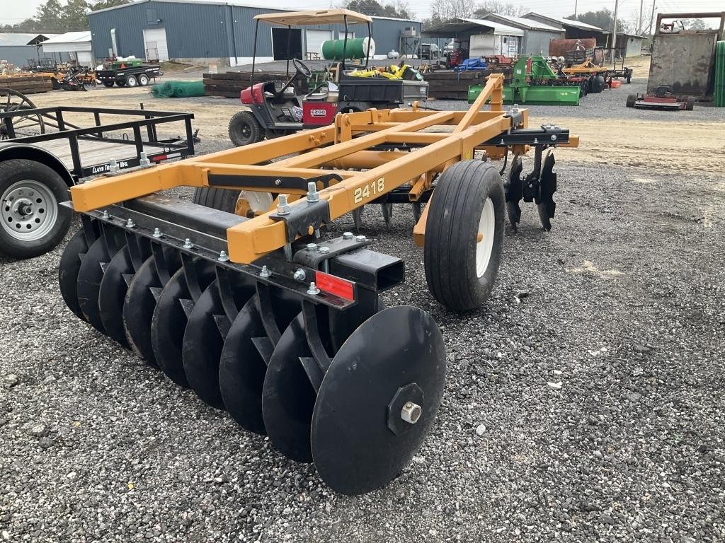 (886)UNUSED IA 6'6 PULL OFF-SET DISC HARROW(A)
