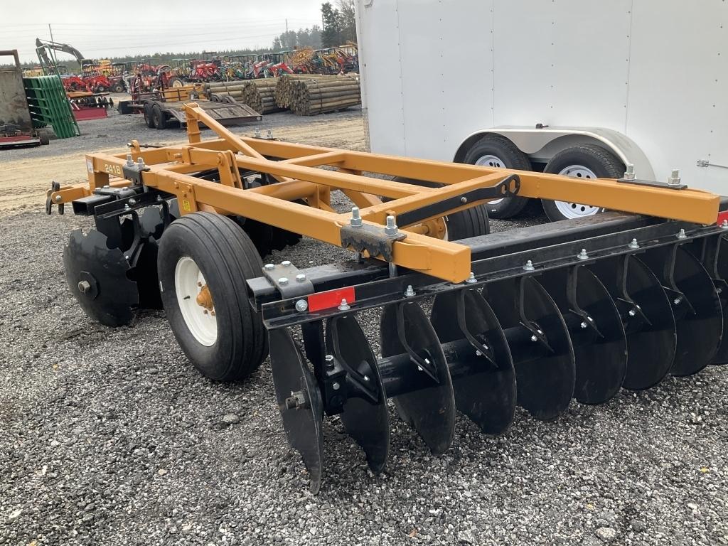 (886)UNUSED IA 6'6 PULL OFF-SET DISC HARROW(A)